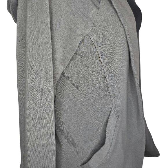 Athleta Sweater Gray Open Front - Picture 2 of 6